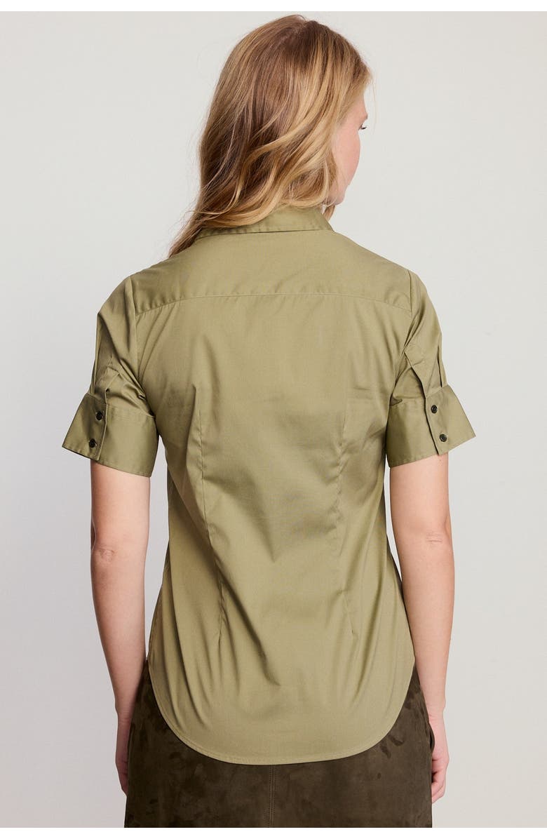 The Shirt by Rochelle Behrens The Short Sleeve Shirt, Alternate, color, Olive