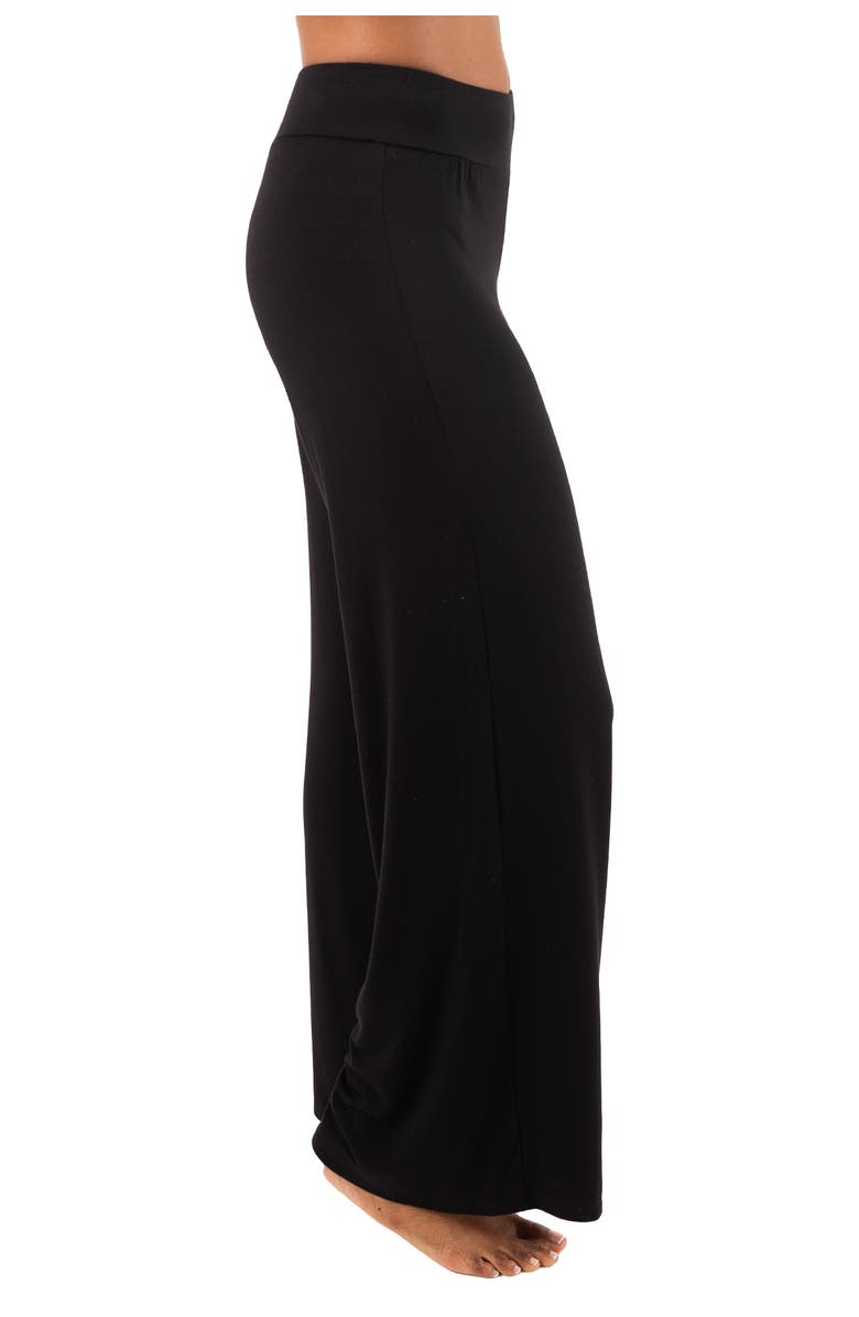 JJwinks Power Pants Wide Leg Lounge & Live Palazzo, Alternate, color, Black