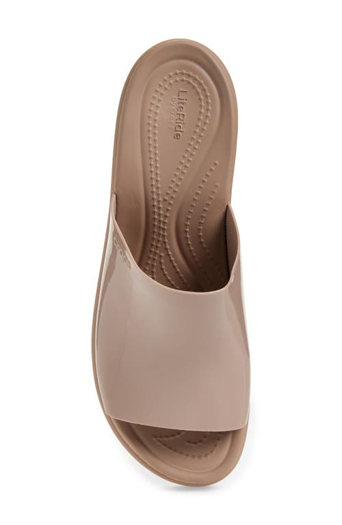 CROCS CROCS BROOKLYN PLATFORM SLIDE SANDAL