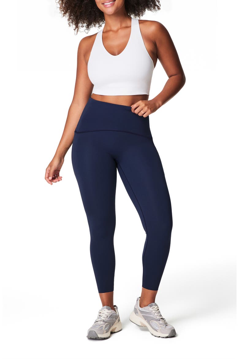SPANXshape™ Booty Boost® Side Pocket Leggings, Alternate, color, TIMELESS NAVY