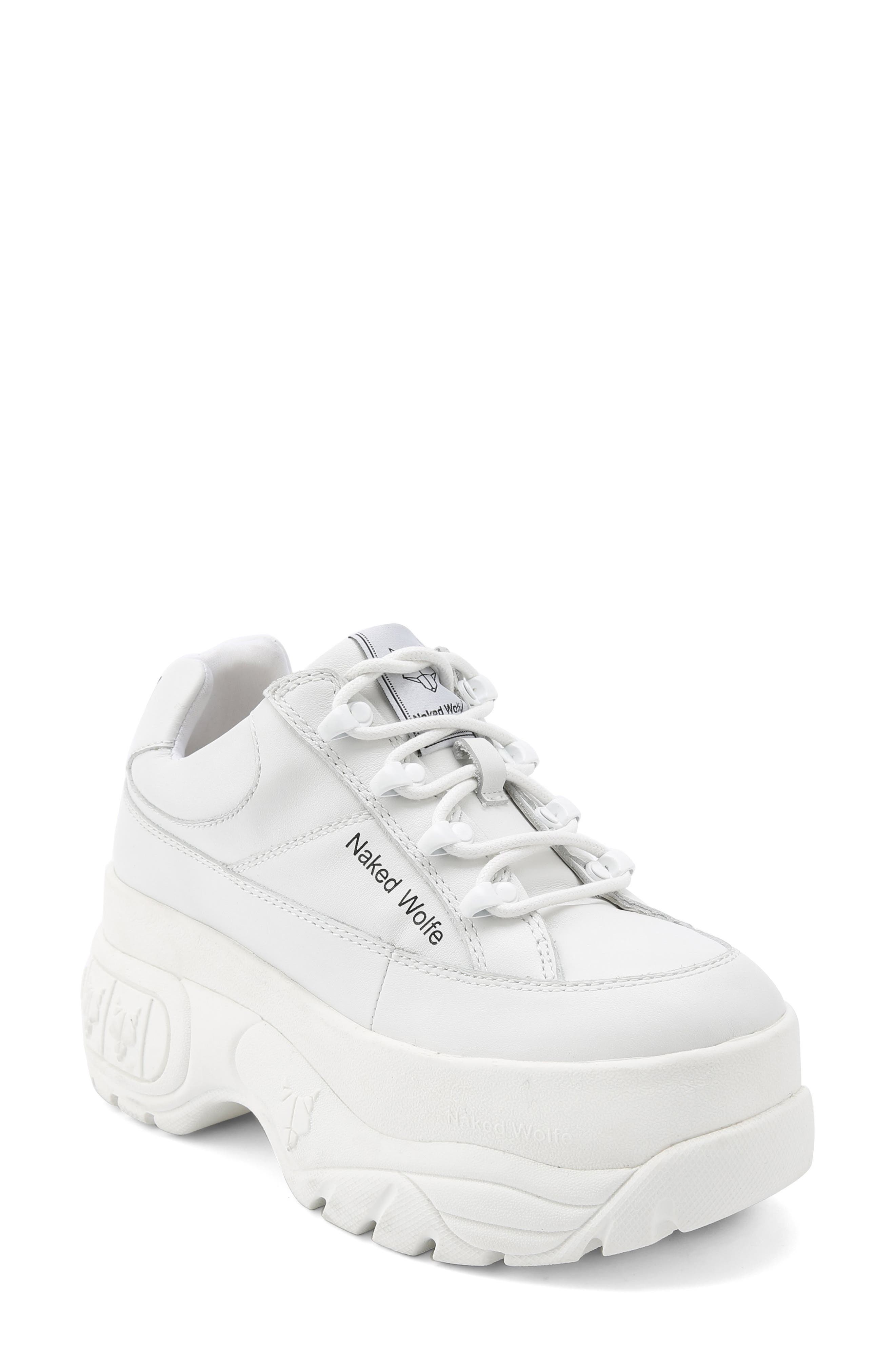 Naked Wolfe Sporty Chunky Platform Sneaker, Alternate, color, 