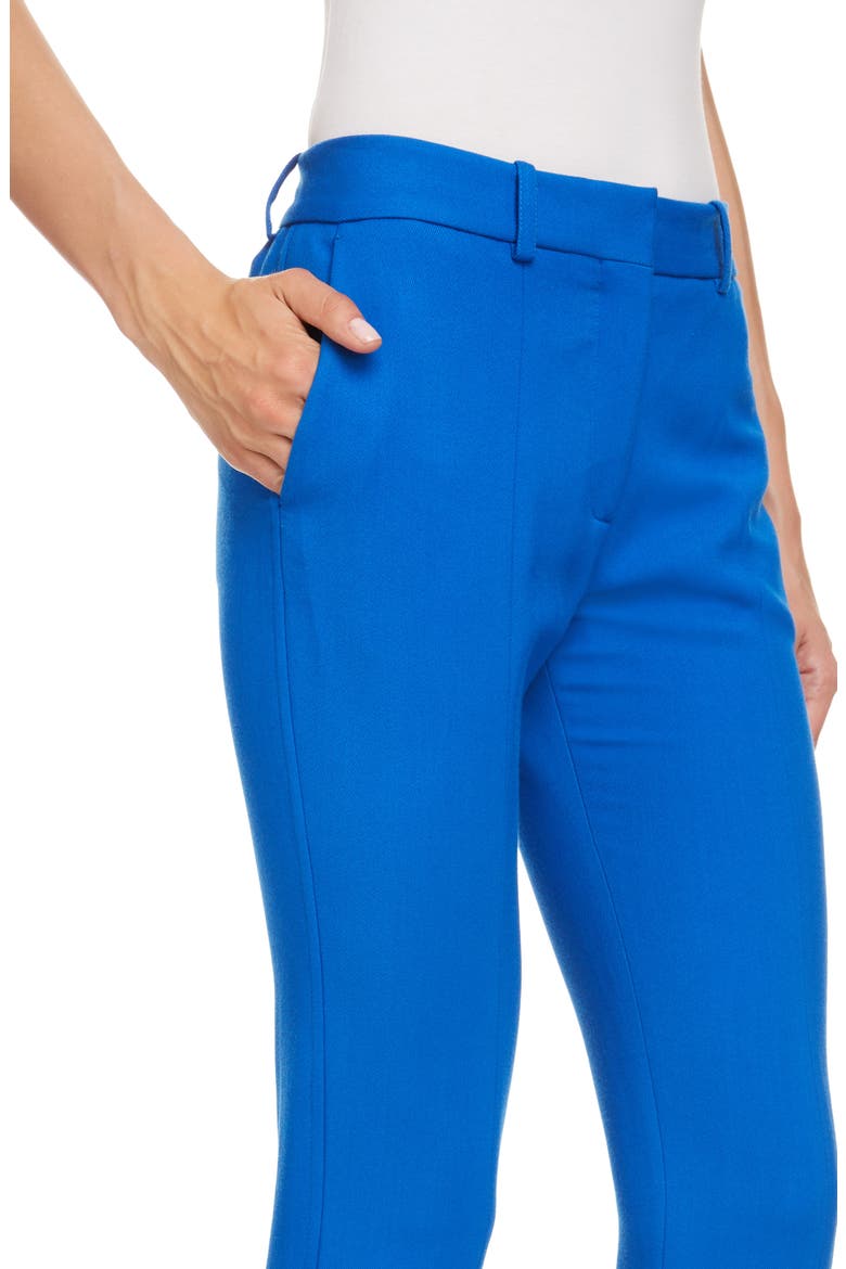 Split Cuff Skinny Pants, Alternate, color, COBALT
