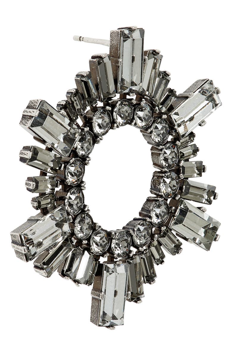 Amina Muaddi Mini Begum Earrings, Alternate, color, 