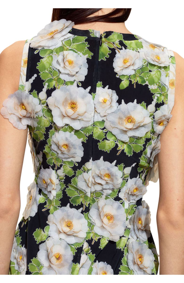 Cynthia Rowley Cornelia Applique Mini Dress, Alternate, color, 