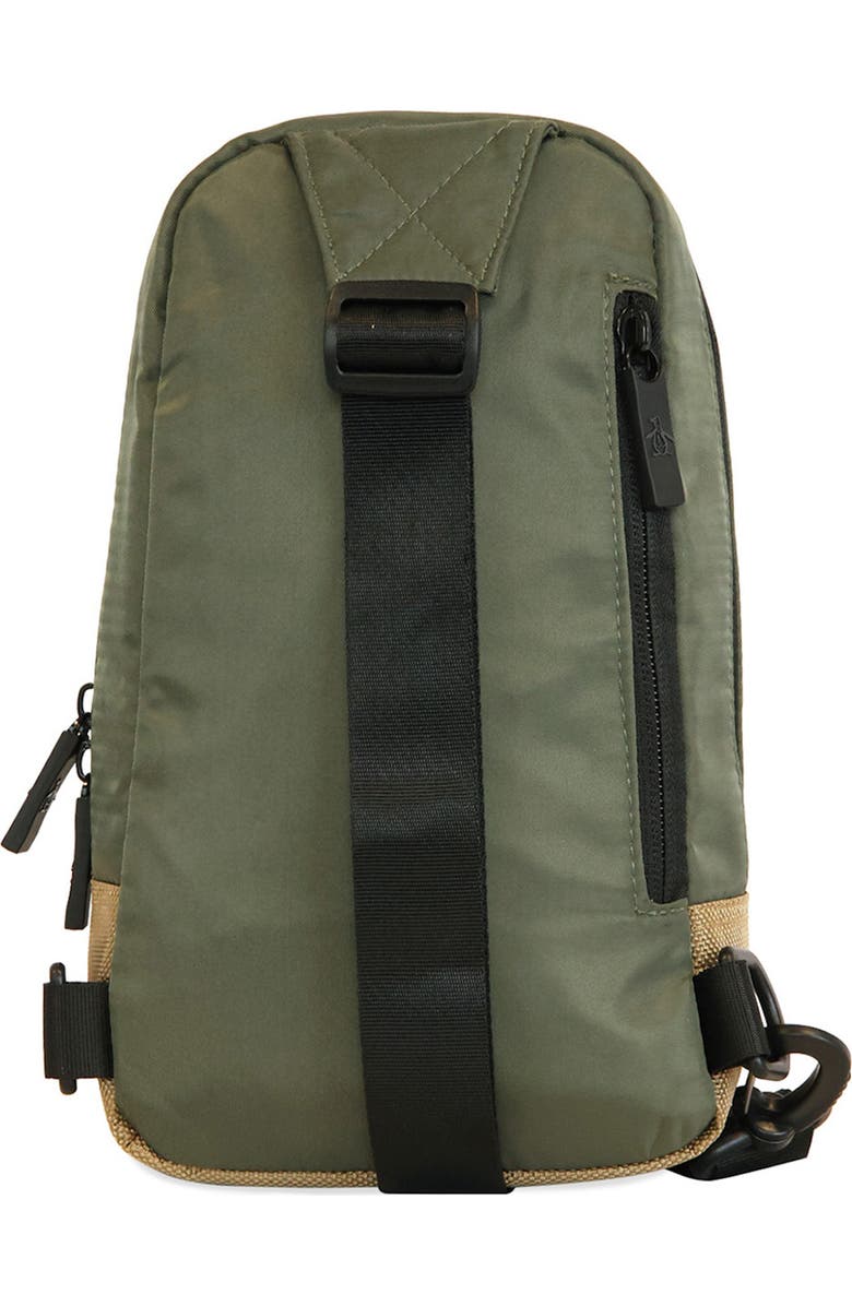 Original Penguin Sling Bag, Alternate, color, Bettle/ Travertine