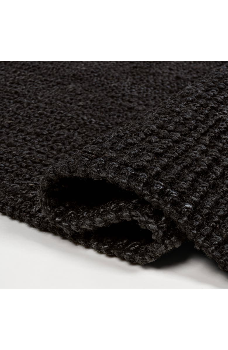JONATHAN Y Pata Hand Woven Chunky Jute Area Rug, Alternate, color, Black