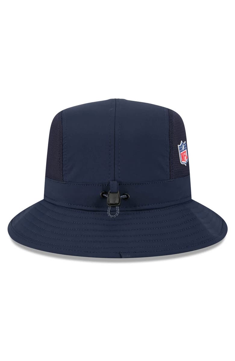 New Era Men's New Era Navy Chicago Bears 2025 Sideline Bucket Hat, Alternate, color, Navy