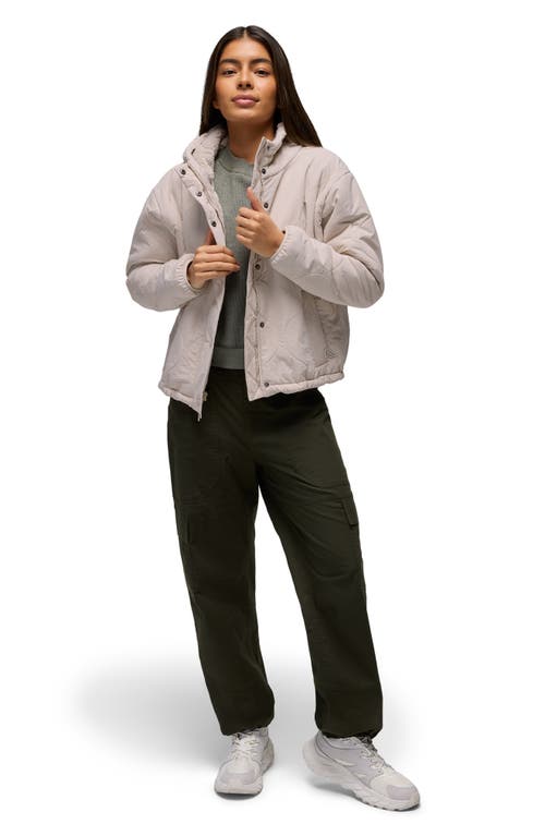 Prana Encinitas Quilted Jacket In Brown