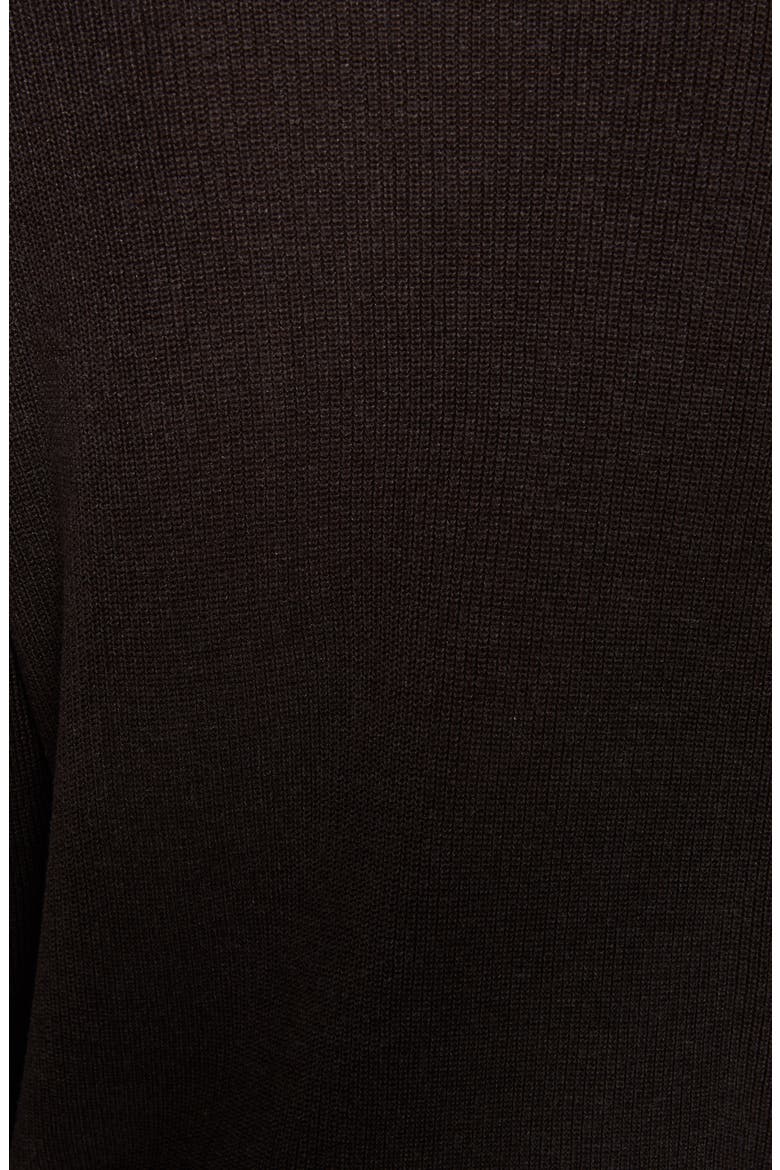 Colorblock Tencel® Lyocell & Silk Sweater, Alternate, color, CLOVE