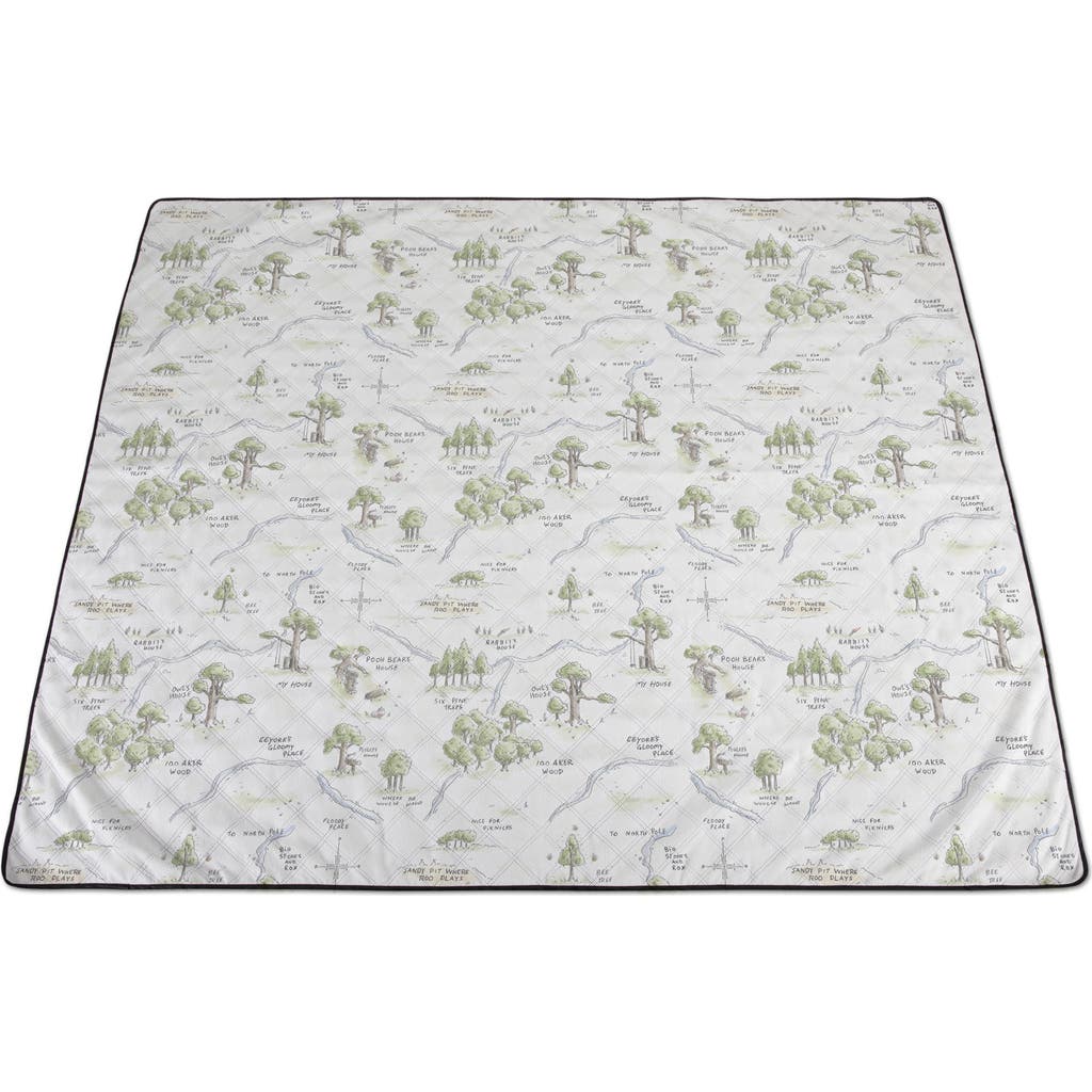 Picnic Time X Disney® Winnie The Pooh Picnic Blanket In White Multi