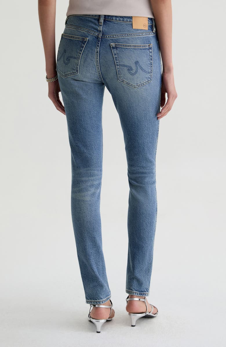 AG Quinn Low Rise Cigarette Jeans, Alternate, color, 16 Years Affinity