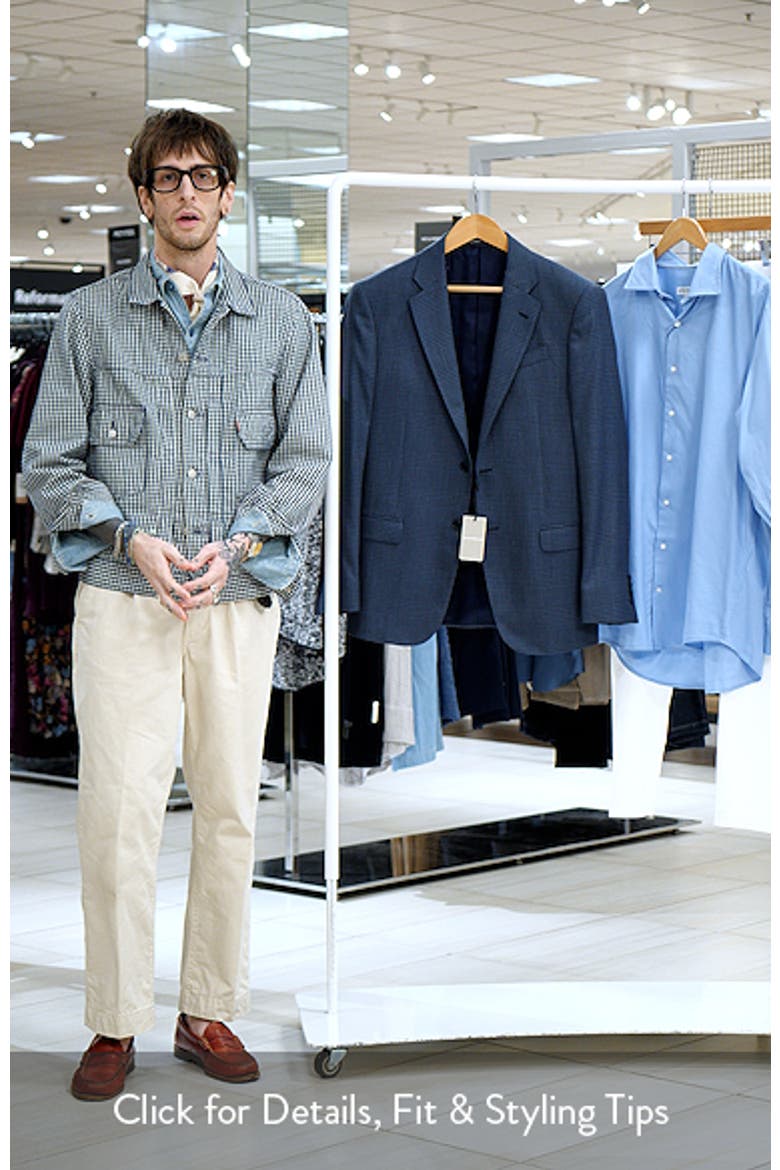 Virgin Wool Blend Sport Coat video
