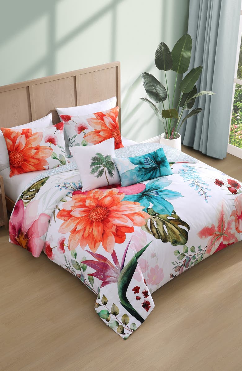 Bebejan Eden's Embrace Reversible 5-Piece Comforter Set, Alternate, color, White