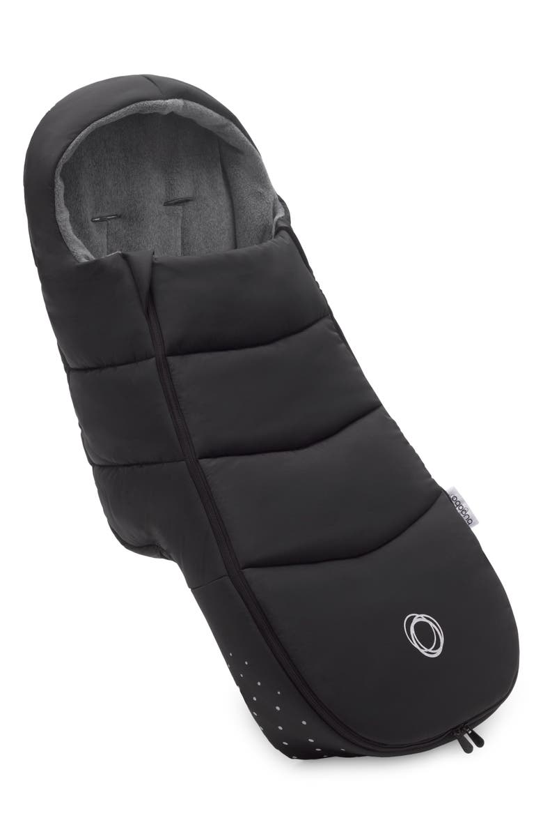 Bugaboo Water Repellent Stroller Footmuff, Main, color, Black