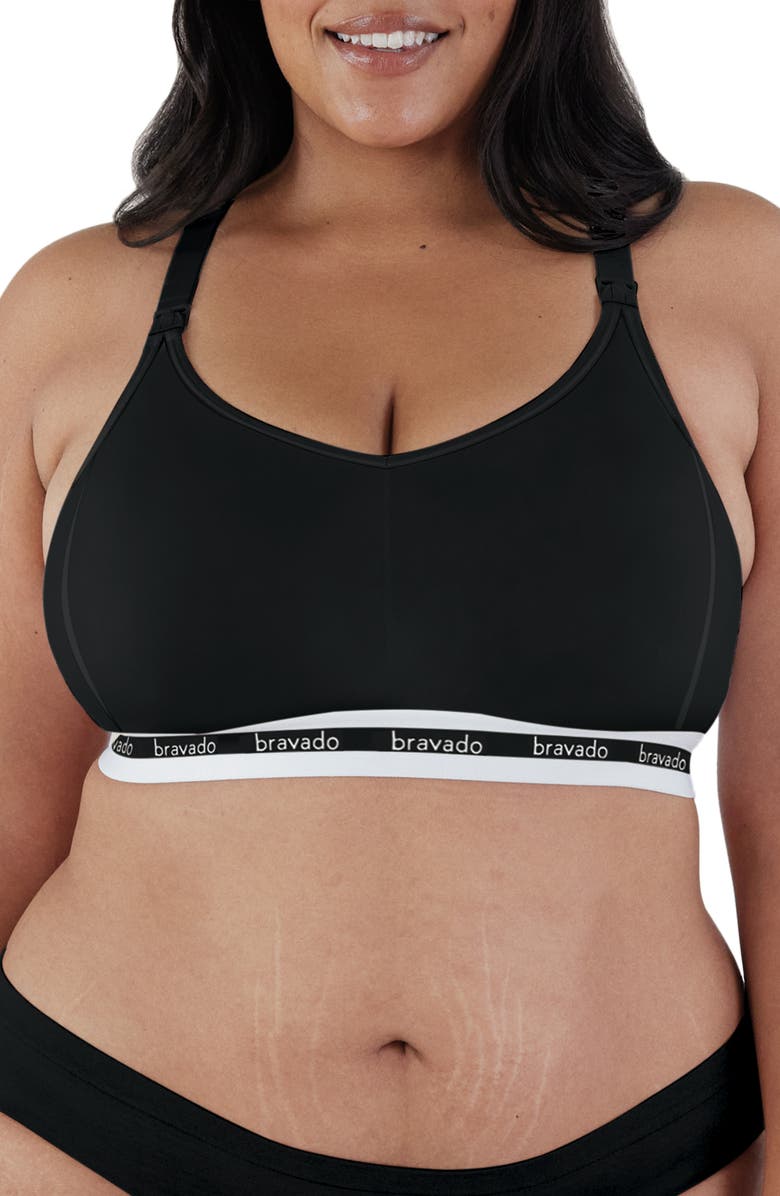 Bravado Designs Original Organic Cotton Blend Extended Cup Maternity/Nursing Bra, Main, color, 
