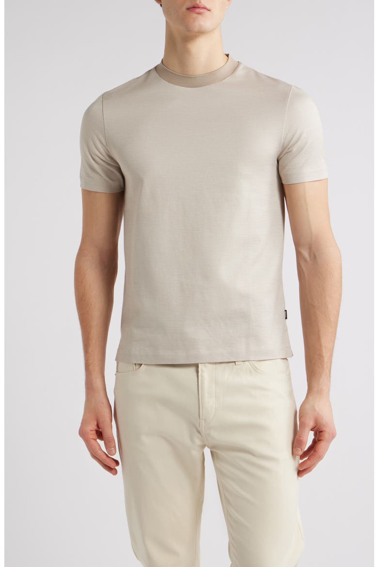 Thompson Cotton T-Shirt, Main, color, LIGHT BEIGE