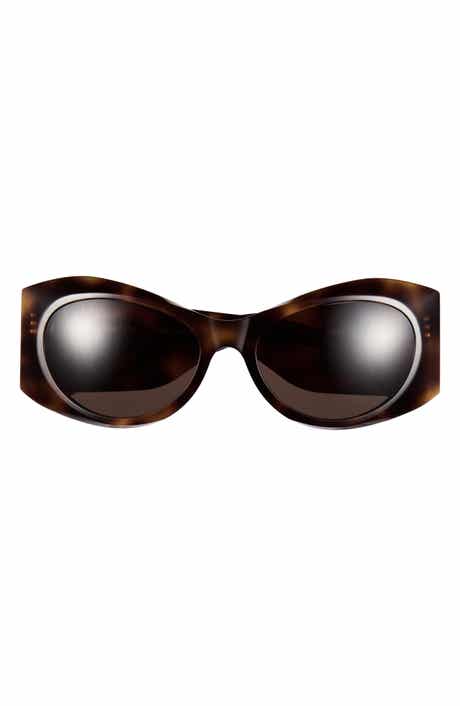 59mm Polarized Cat Eye Sunglasses
