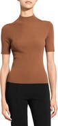 Theory Leenda Merino Wool Mock Neck Sweater