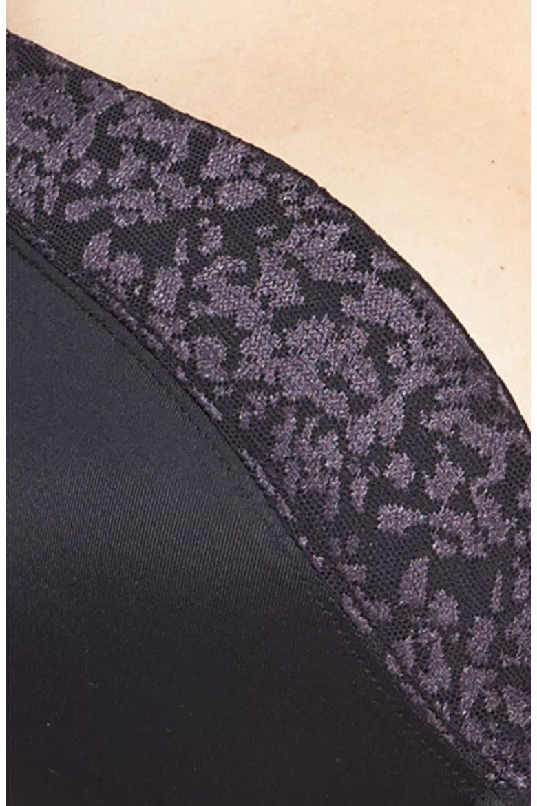 Safari Push-Up Underwire T-Shirt Bra, Alternate, color, BLK
