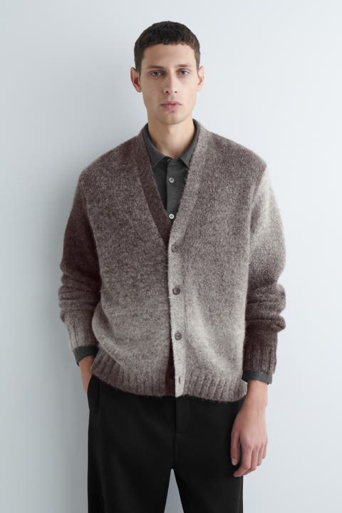 Degradé Alpaca-blend Cardigan
