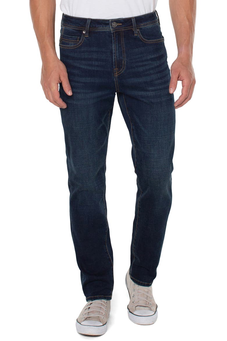Kingston Modern Stretch Straight Leg Jeans, Main, color, EL CAMINO