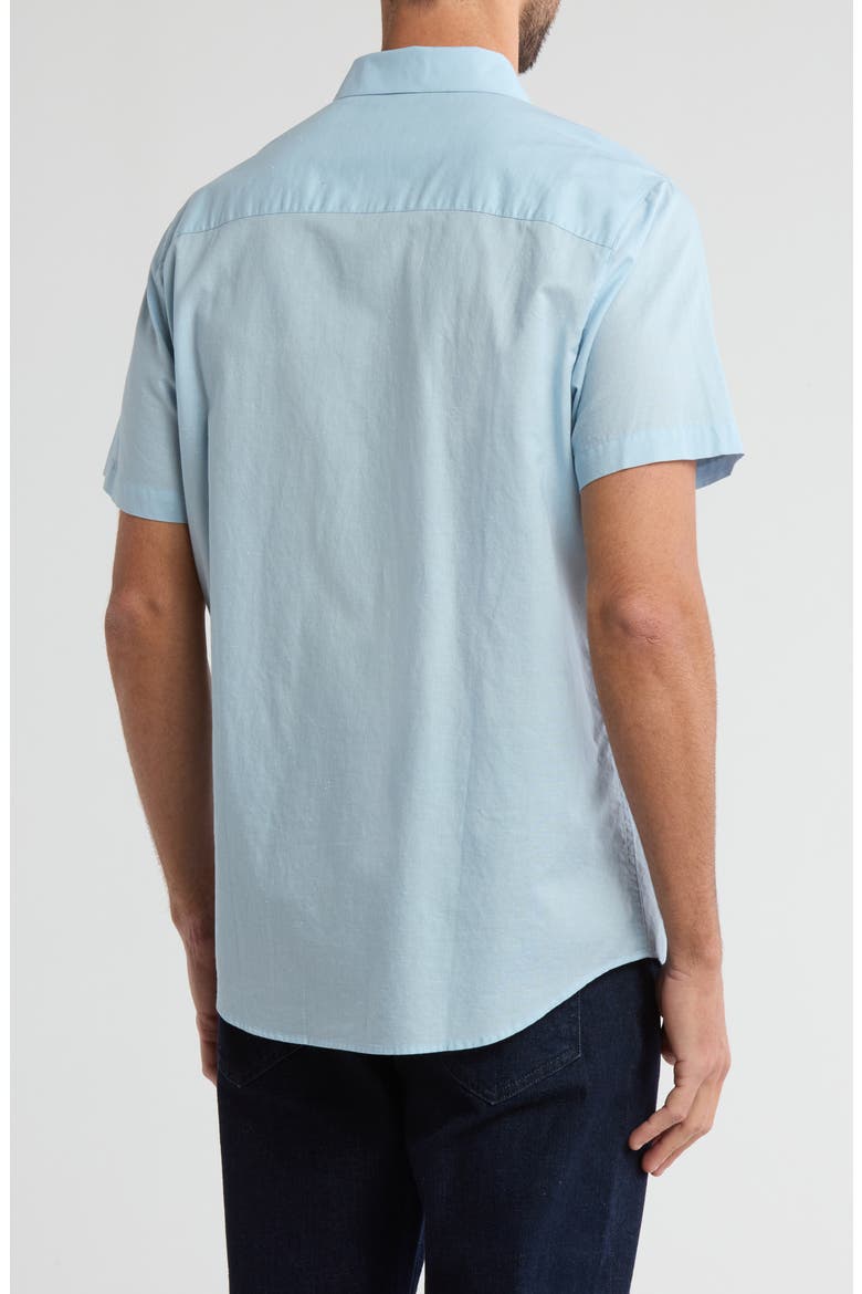Studebaker Regular Fit Short Sleeve Shirt, Alternate, color, DREAM BLUE