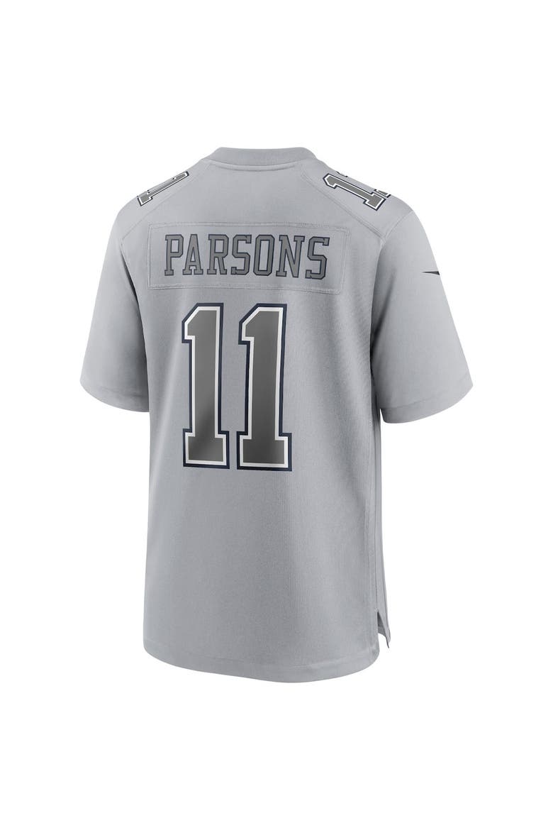 Men's Nike Micah Parsons Gray Dallas Cowboys Atmosphere Fashion Game Jersey, Alternate, color, Gray