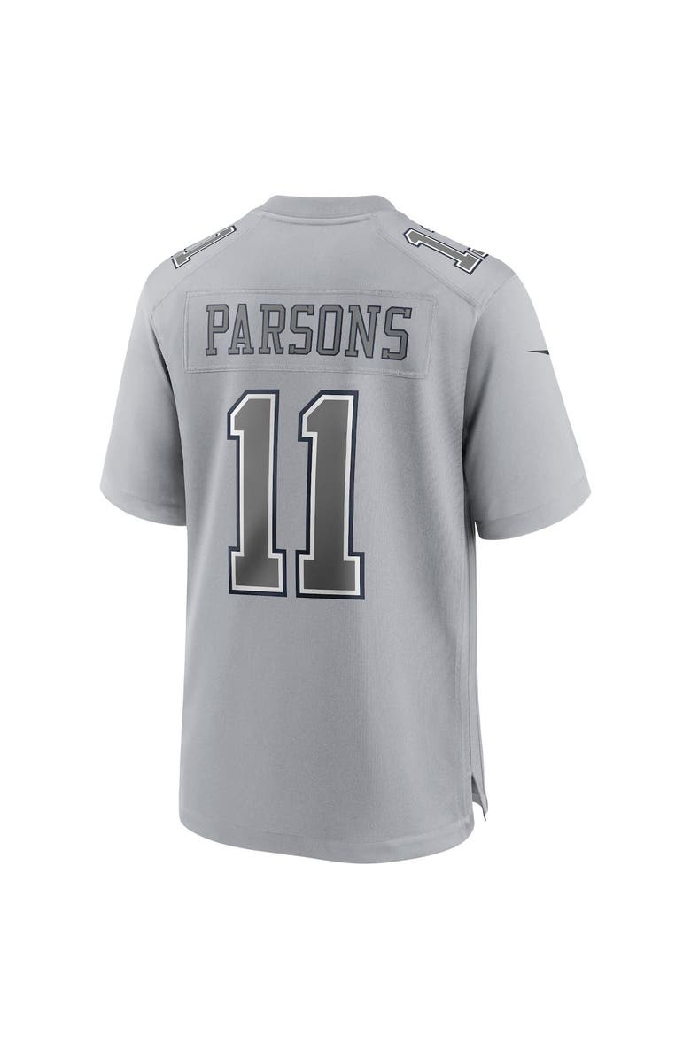 Nike Men's Nike Micah Parsons Gray Dallas Cowboys Atmosphere Fashion Game Jersey, Alternate, color, 