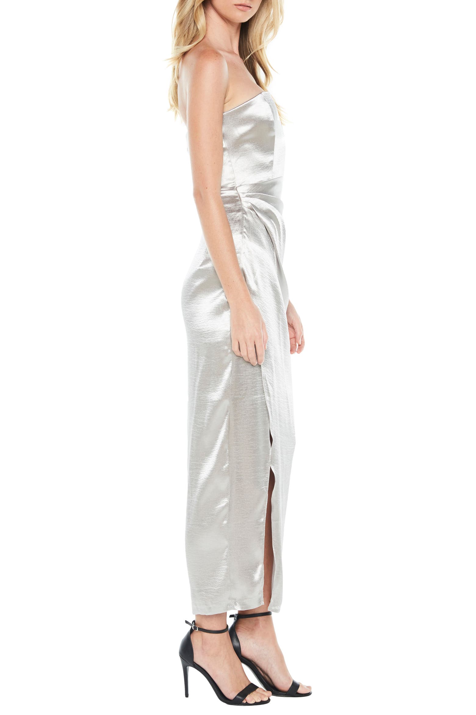 Bardot Eri Strapless Satin Gown Women Nordstrom bardot-eri-strapless-satin-gown-women-nordstrom