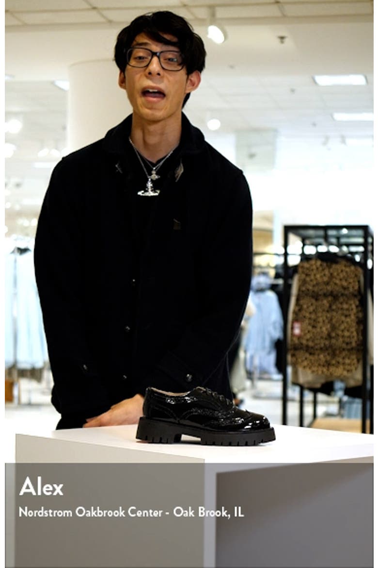 Lance Wingtip Platform Oxford video