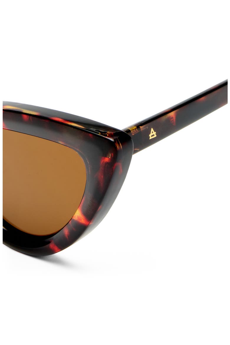 Realm Cat Eye Sunglasses, Alternate, color, AMBER TORT / BROWN MONO