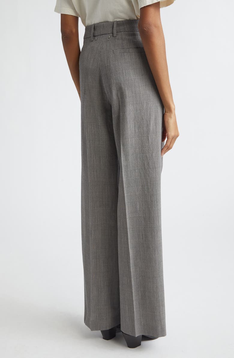 Golden Goose Journey Wide Leg Wool Pants, Alternate, color, Grey Shades