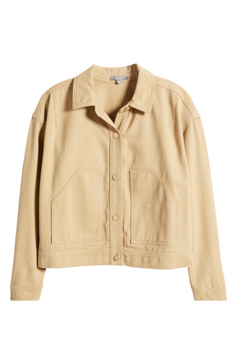 Wit & Wisdom Cotton Twill Utility Jacket, Alternate, color,