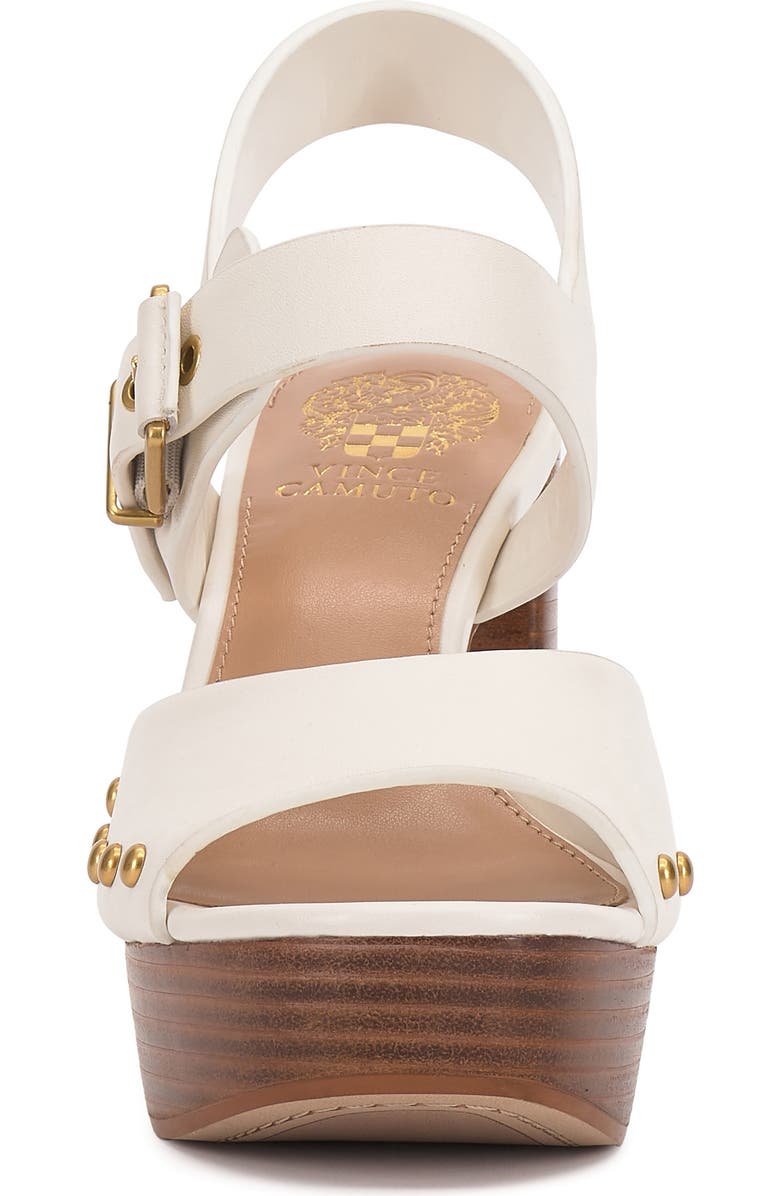 Vince Camuto Patzon Ankle Strap Platform Sandal, Alternate, color, Coconut Cream
