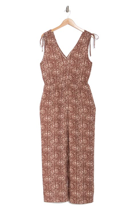 Jules Shoulder Tie Jumpsuit