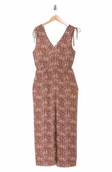 Faherty Jules Shoulder Tie Jumpsuit
