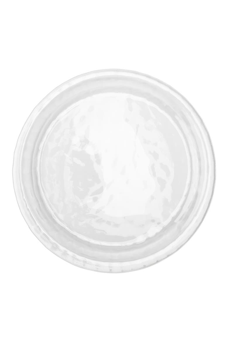 Carine Glass Charger Plate, Main, color, CLEAR