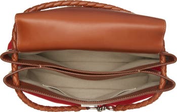 Andiamo Mixed Media Messenger Bag