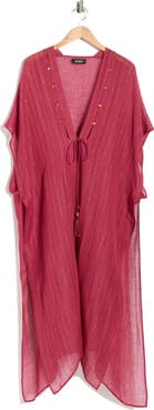 BCBGeneration Pinstripe Woven Duster