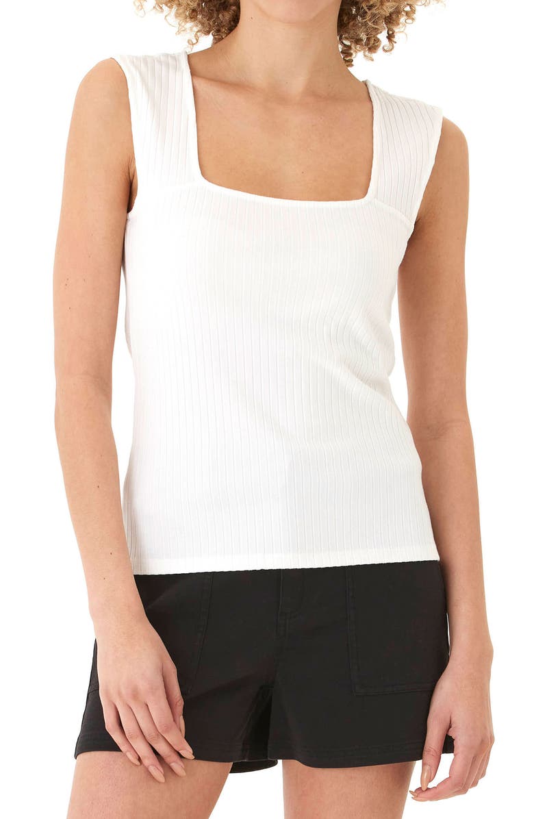 Threads 4 Thought Leah Square Neck Rib Tank, Main, color, 