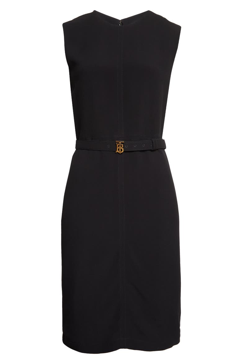 Macy Sheath Dress, Alternate, color, BLACK