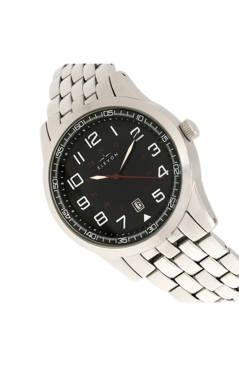 Elevon Garrison Bracelet Watch w/Date, Alternate, color,