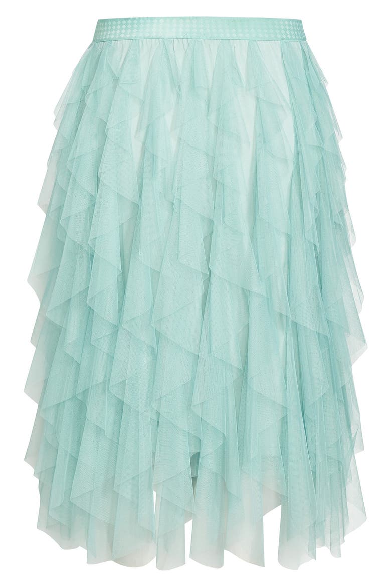 Wild Pixy Layered Tulle Skirt, Alternate, color, SEAFOAM