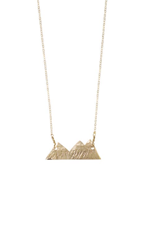 Three Sisters Mountain Necklace