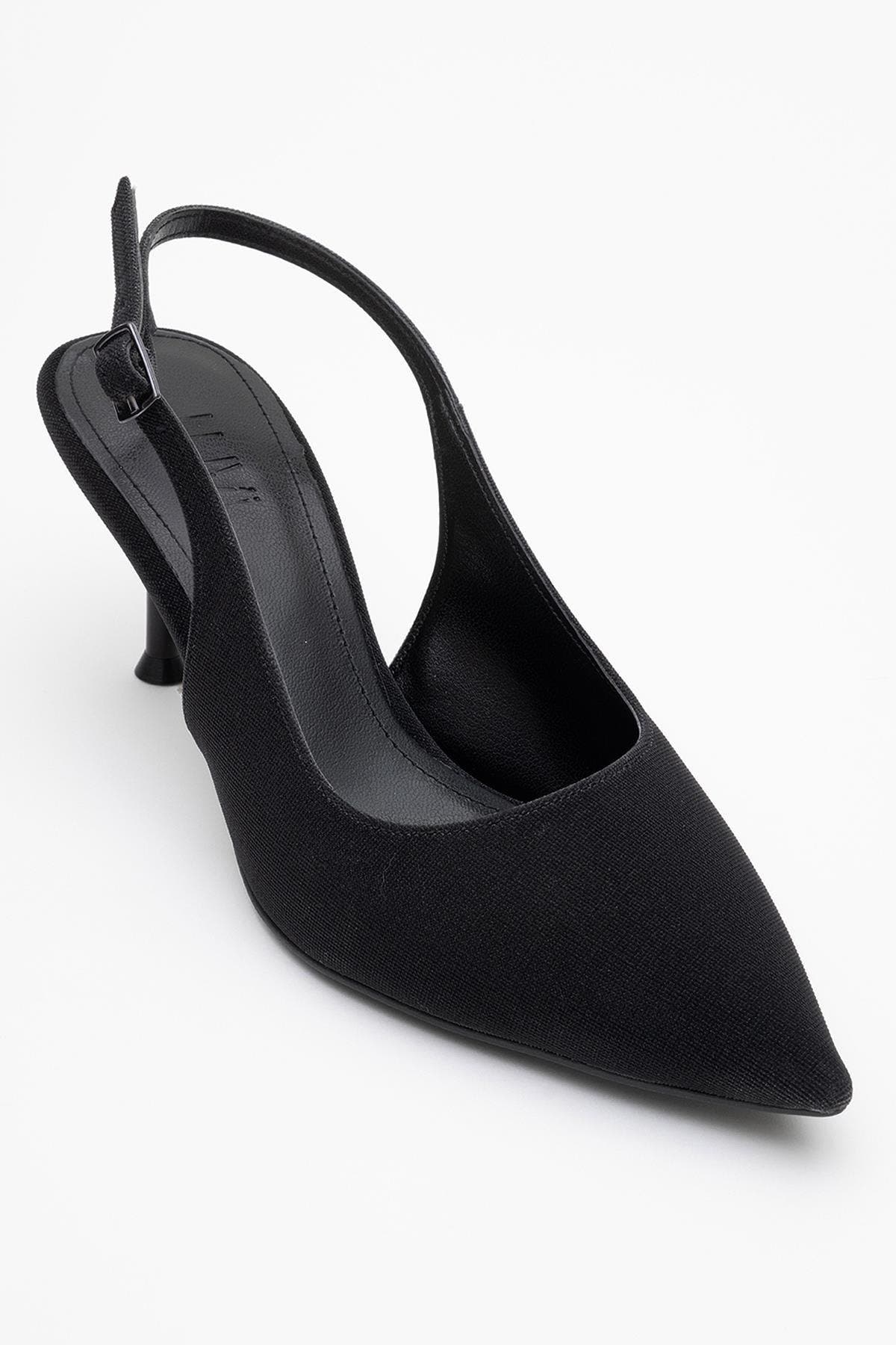 Caisa Slingback Pointed Toe Pump, Main, color, Black