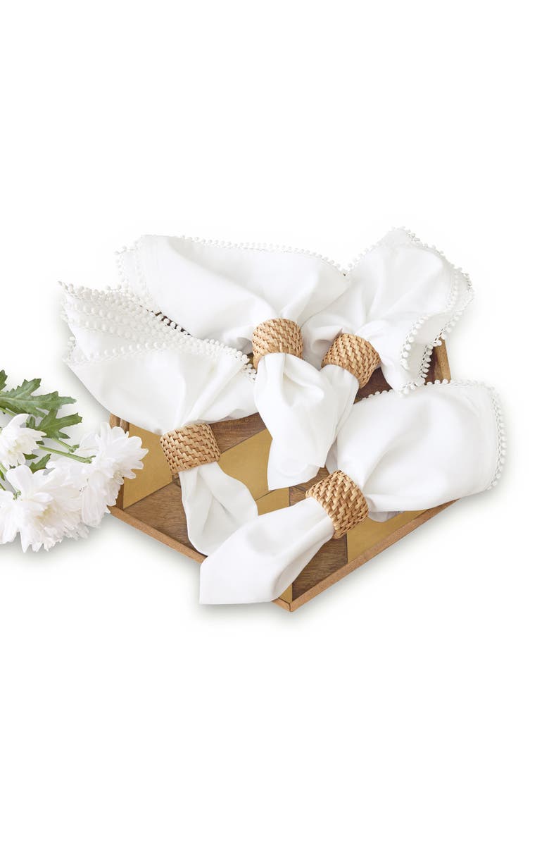 Solino Home Linen Dinner Napkins - Maddie, 20" x 20", Main, color, 