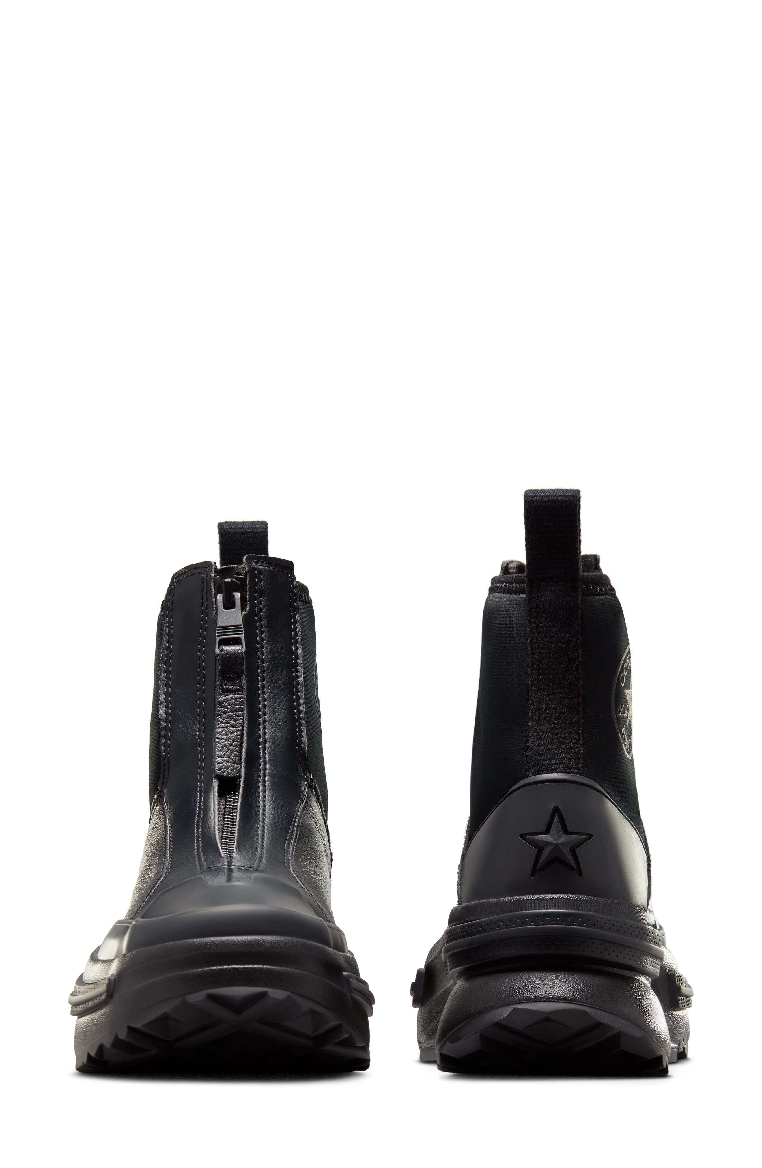 Run Star Platform Chelsea Boot, Alternate, color, BLACK/ BLACK/ BLACK