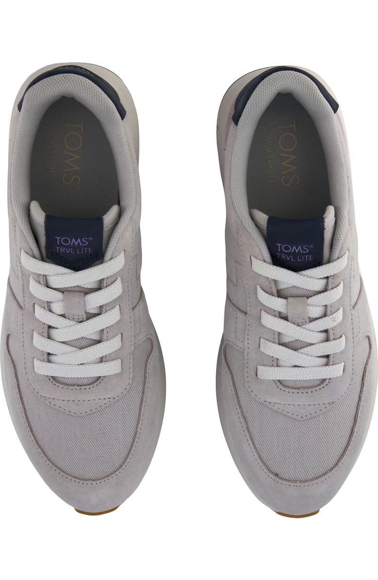TOMS TRVL Lite Retro Sneaker, Alternate, color, Grey