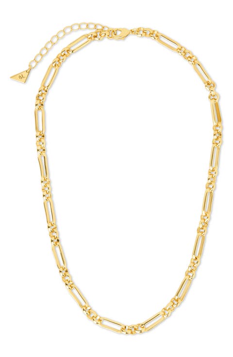 Donata Mixed Link Chain Necklace