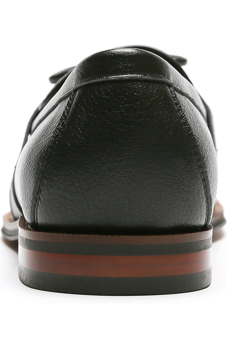 Tommy Hilfiger Sohan Kiltie Fringe Tassel Loafer, Alternate, color, Black